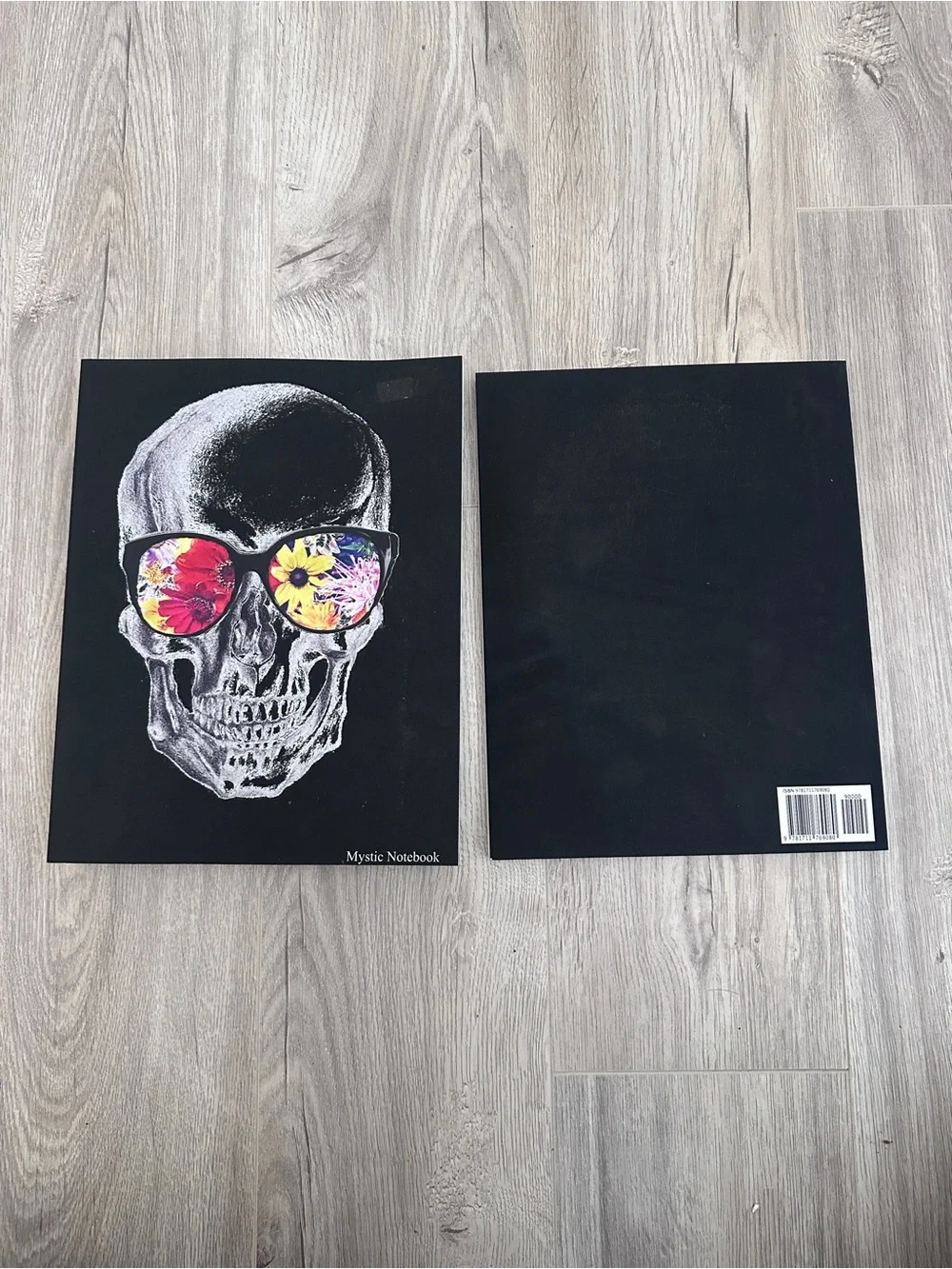Skull & Gothic Design Hardcover Notebooks Set of 7